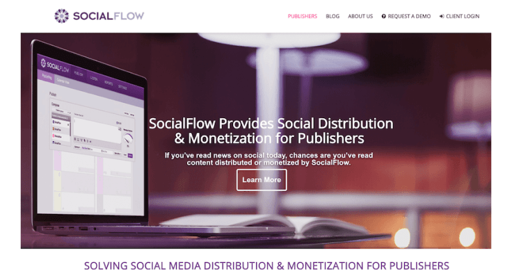 socialflow screenshot