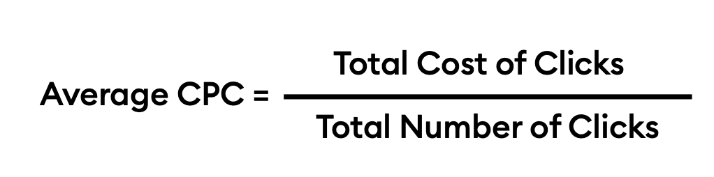 content marketing kpi - average cost per click