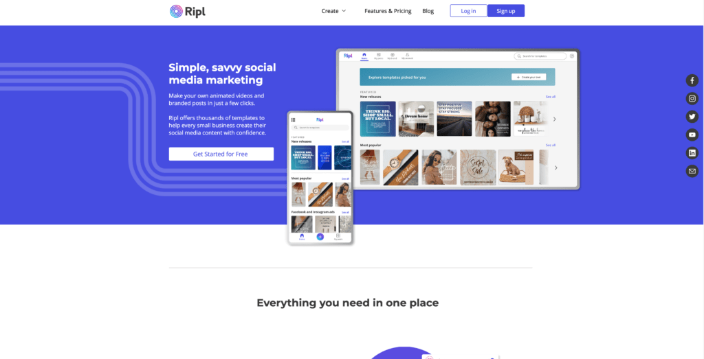 Ripl 1 social media management tools