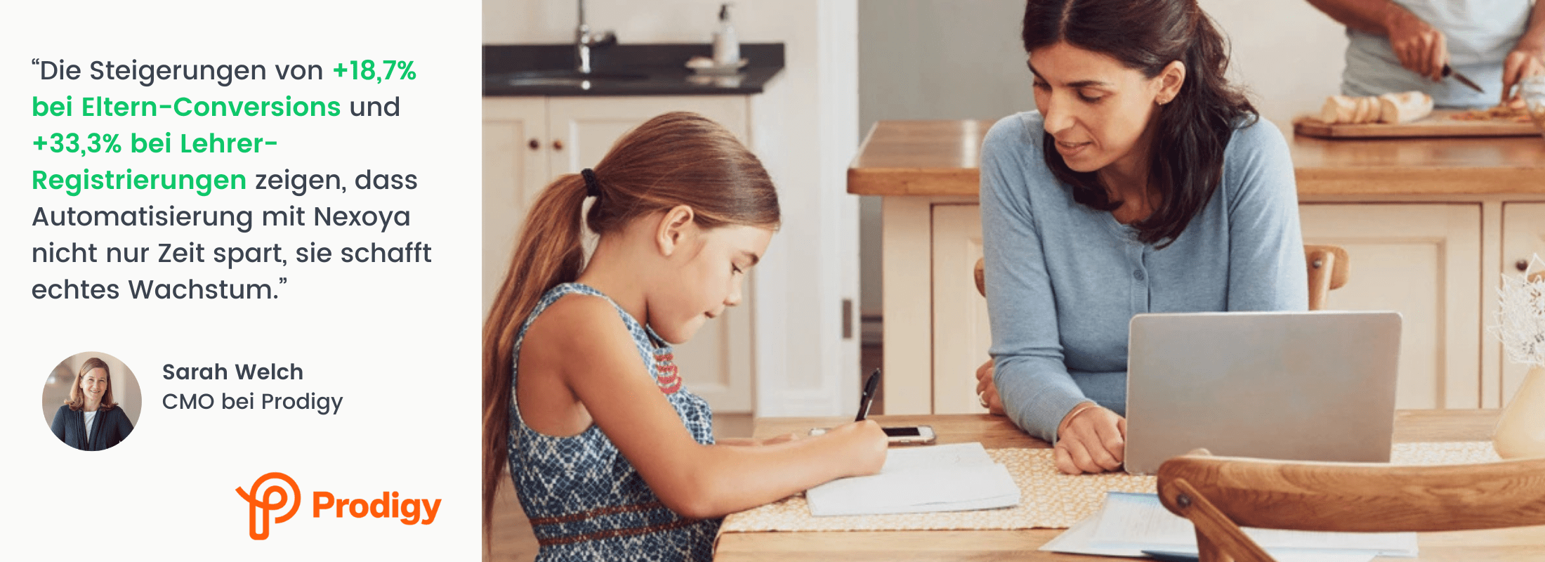 Von Daten zu Wirkung: Prodigy erzielt +33% mehr Registrierungen