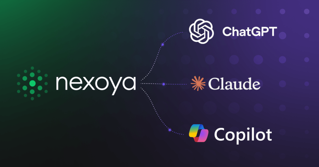 Nexoya MCP - feature update visual