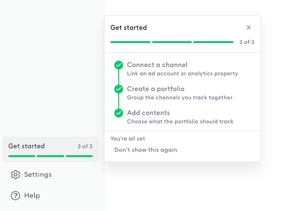 Connecting your data - small side bar - Nexoya Starter