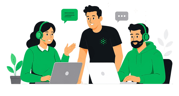 Support service illustration